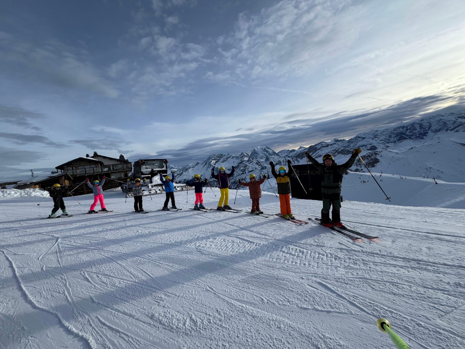 Skiing in Les Menuires